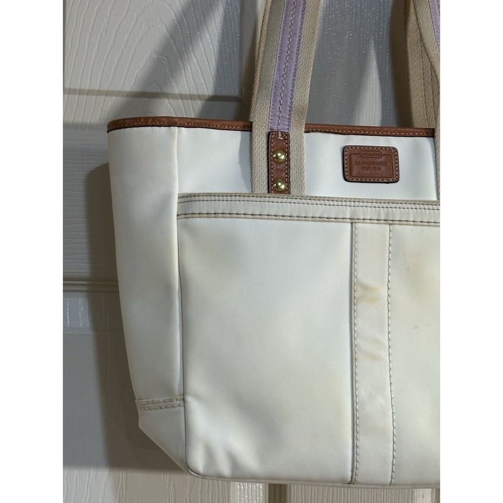 Ivory Coach Shoulder Bag 10695 - Picture 2 of 13